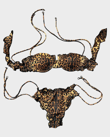 Bikini con Coppe Animalier F**K 1578U - Crush Store
