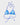 Bikini Sundek JENNIFER a Triangolo Blu Fantasia - Crush Store