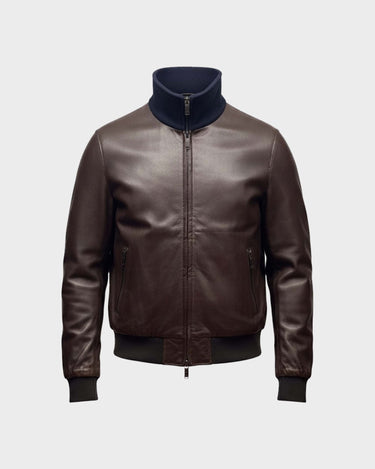 Bomber in Pelle Volfagli Double Tuscany Tek - Crush Store
