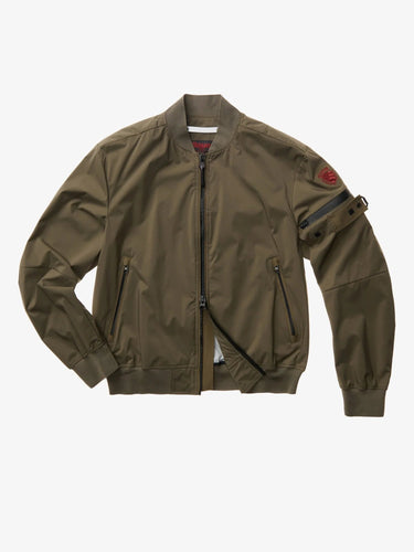 Bomber Nastrato Blauer Con Taschino YOUNG Verde - Crush Store