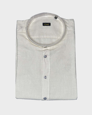 Camicia Coreana Effek in cotone e lino - Crush Store