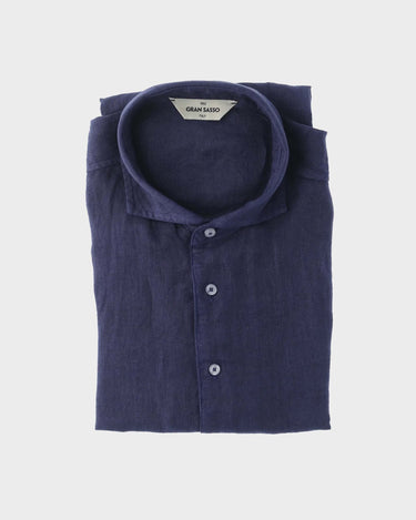 Camicia Gran Sasso in 100% Lino 61183 - Crush Store