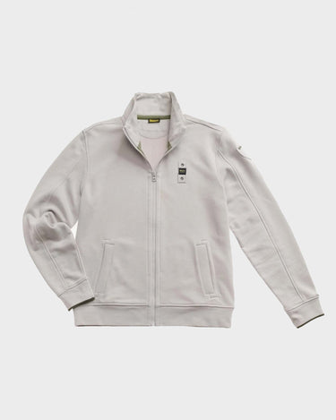 Felpa Blauer Full Zip Collo Alto CITY - Crush Store