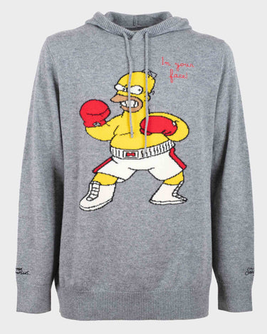 Felpa in lana MC2 Saint Barth Homer Simpson - Crush Store