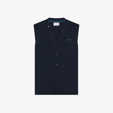 Gilet SUN68 in cotone K36103 - Crush Store