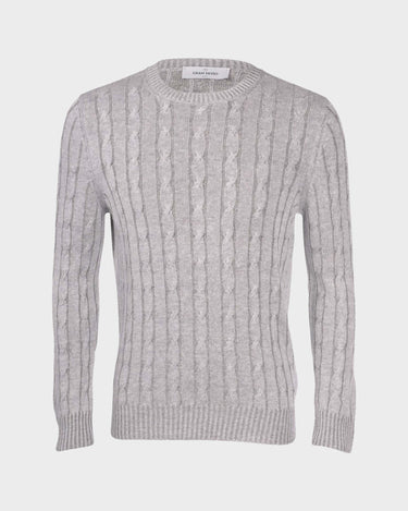 Maglioncino Girocollo Gran Sasso a Trecce 23180 - Crush Store