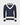 Maglione Gran Sasso a Trecce a righe Scollo a V 23154 - Crush Store