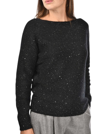 Maglione Gran Sasso Scollo a Barchetta e Paillettes - Crush Store