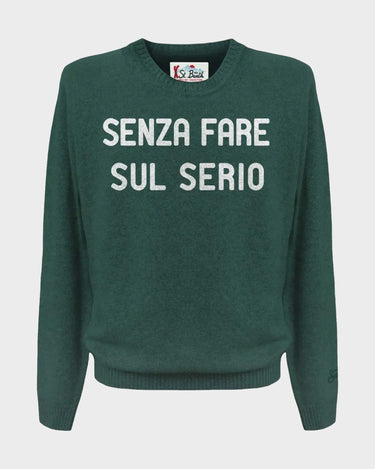 Maglione MC2 Saint Barth "Senza Fare Sul Serio" - Crush Store