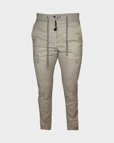 Pantalaccio Cargo Pescarolo TOR in lana vergine 130's - Crush Store