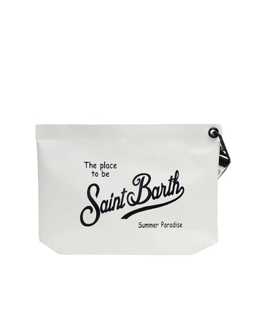 Pochette MC2 Saint Barth Aline Aqua in PVC - Crush Store