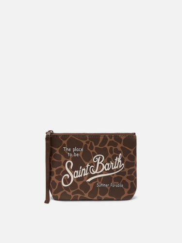 Pochette MC2 Saint Barth Aline in Scuba Animalier - Crush Store