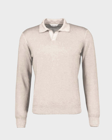 Polo Tennis Gran Sasso Manica Lunga in Lana Vergine - Crush Store