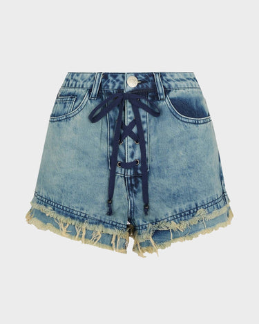 Shorts di Jeans Donna 0407 Effek F**K - Crush Store