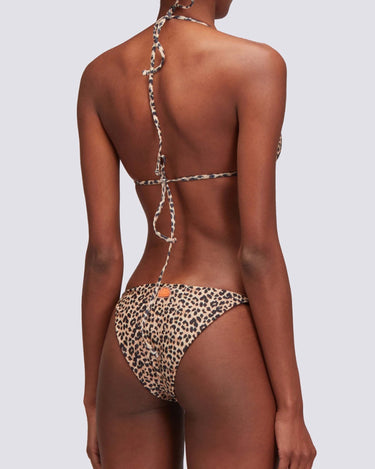 Slip Sundek ANITA Animalier con laccetti - Crush Store
