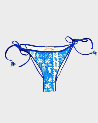 Slip Sundek con Laccetti ANITA Blu Fantasia - Crush Store
