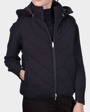 Smanicato Donna Gran Sasso Reversibile in Lana e Cashmere - Crush Store