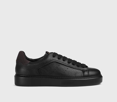 Sneakers Doucal's in Pelle Nera DU2852 - Crush Store