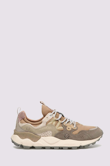 Sneakers Flower Mountain Grigio - Fango - Bianco B31 - Crush Store
