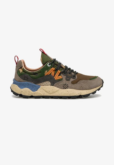 Sneakers Flower Mountain Grigio - Nero - Antracite Camo B98 - Crush Store