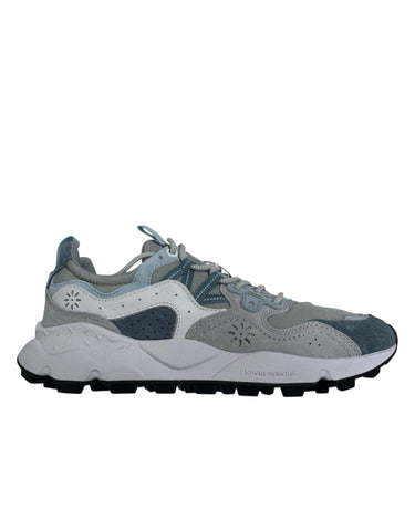 Sneakers Flower Mountain Uomo Grigio - Azzurro B71 - Crush Store