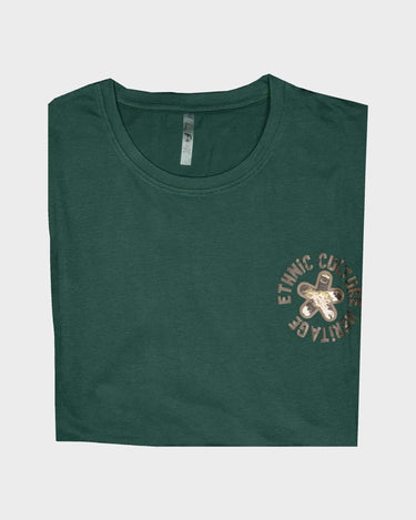 T-shirt Effek F**K Uomo Verde - Crush Store