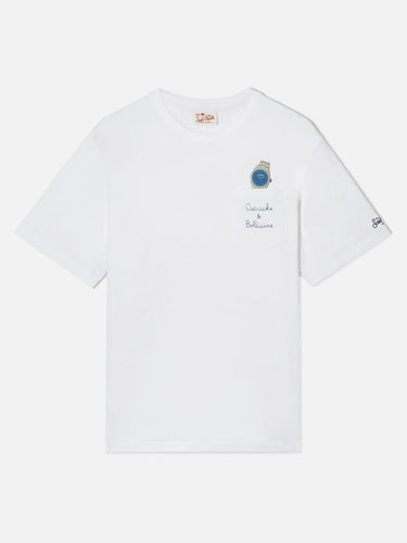 T-shirt MC2 Saint Barth Ostriche e Bollicine - Crush Store