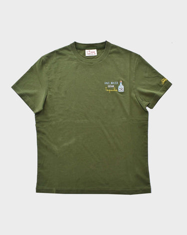 T-shirt MC2 Saint Barth Save Water Drink Tequila - Crush Store