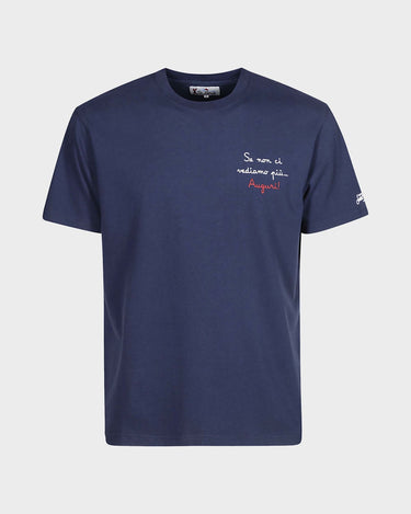 T-shirt MC2 Saint Barth "Se non ci vediamo Auguri" - Crush Store
