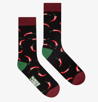 Calzini Socks Burger And Fries - Crush Store