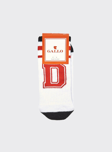 Calzino Gallo con Lettera D - Crush Store