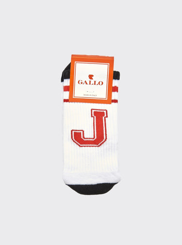 Calzino Gallo con Lettera J - Crush Store