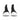 Stivaletti Fessura Edge Ankle Black/White - Crush Store