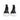 Stivaletti Fessura Edge Ankle Black/White - Crush Store