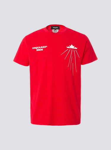 T-shirt Dsquared2 Rossa - Crush Store