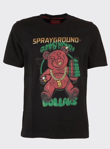 T-shirt Sprayground Nera Bear - Crush Store