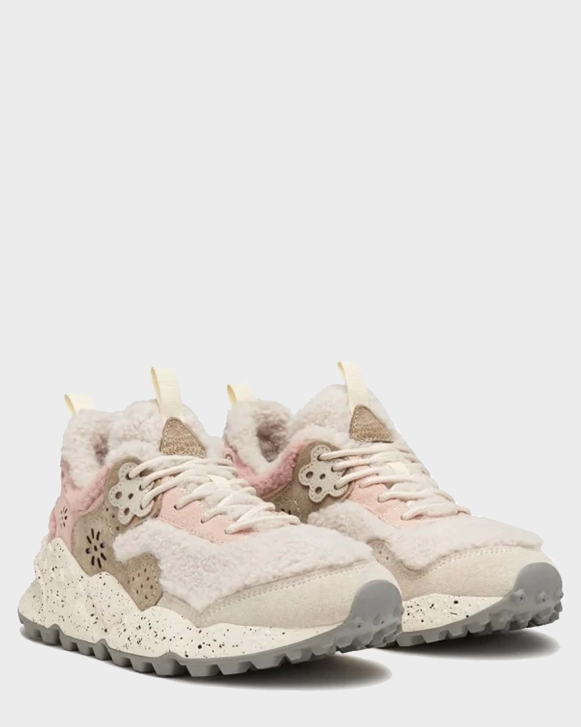 KOTETSU Flower Mountain White-Pink Sneakers 