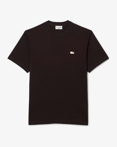 T-shirt Lacoste in cotone pesante con stampa Tennis TH0537