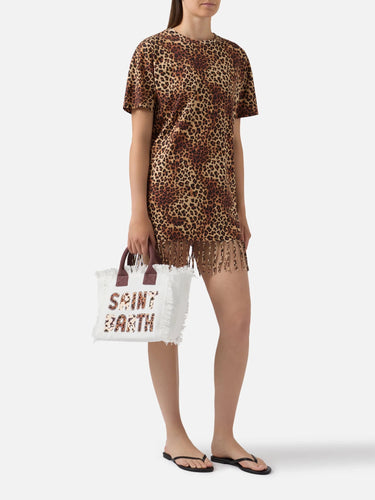 Abito Donna MC2 Saint Barth Sereia con stampa Leopardata - Crush Store
