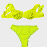 Bikini Con Coppe Giallo Fluo F**K 0931GF - Crush Store