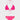 Bikini Triangolo F**K Fucsia 0930FX - Crush Store