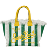 Borsa mare MC2 Saint Barth in Cotone Stripes Pop - Crush Store