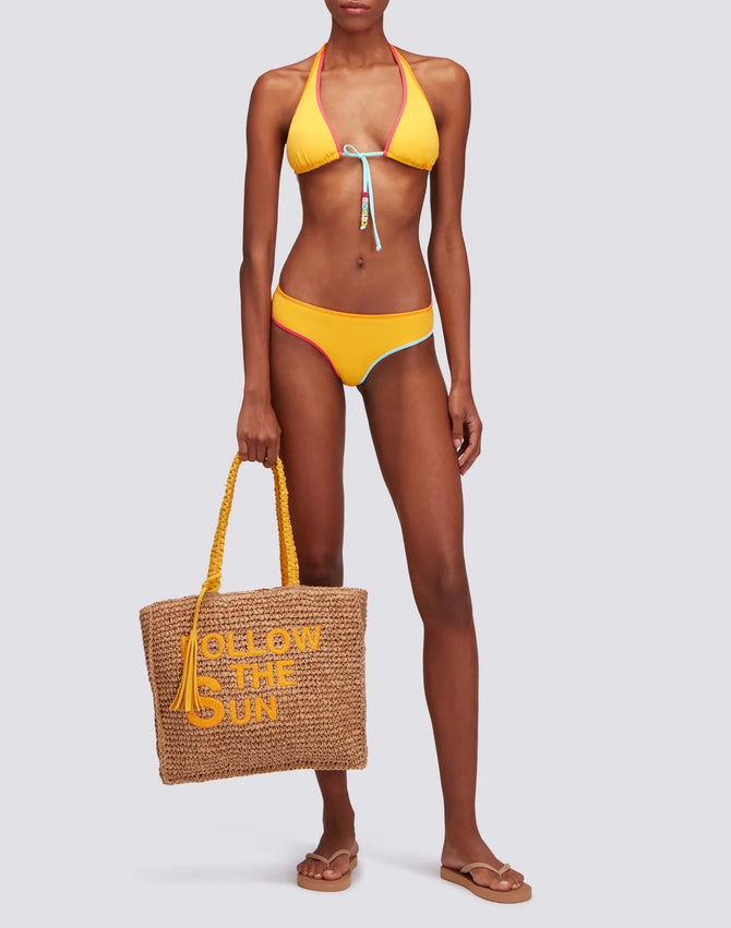 Borsa Mare Sundek in paglia Follow The Sun - Crush Store