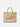 Borsa MC2 Saint Barth in paglia Vanity con Logo - Crush Store