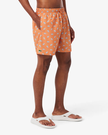 Boxer mare Lacoste medi con stampa coccodrillo MH1851 - Crush Store