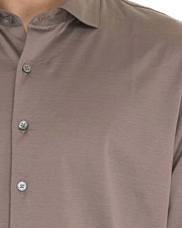 Camicia Gran Sasso Manica Lunga in Filo di Scozia 60120 - Crush Store