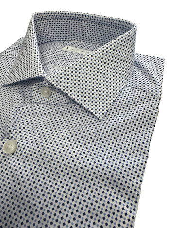 Camicia Xacus Classic Azzurra Fantasia - Crush Store