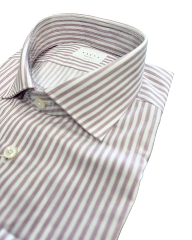 Camicia Xacus Travel Lilla a Righe - Crush Store