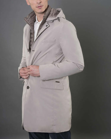 Cappotto con Cappuccio MOORER REDON - SKT - Crush Store