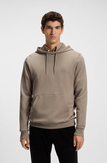 Felpa BOSS Uomo con Cappuccio in Cotone 50509314 - Crush Store